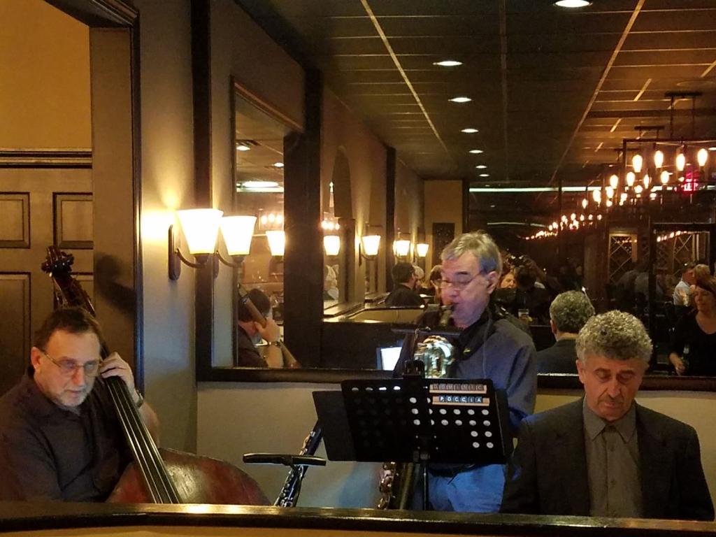 October 26th, 2018 
Trattoria Toscana, Manchester, CT (Left to Right: Wayne Roberts, Dominic Poccia, Alex Nakhimovsky)